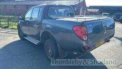 Mitsubishi L200 crew cab pickup (2007) OU57 XZV, 63,850 miles - 3