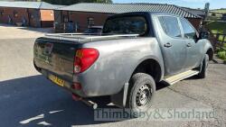 Mitsubishi L200 crew cab pickup (2007) OU57 XZV, 63,850 miles - 4