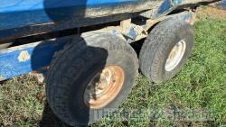 Marston FF10L twin axle (12 tonne gross) tipping trailer c/w 3 spare wheels - 7