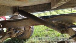Marston FF10L twin axle (12 tonne gross) tipping trailer c/w 3 spare wheels - 12