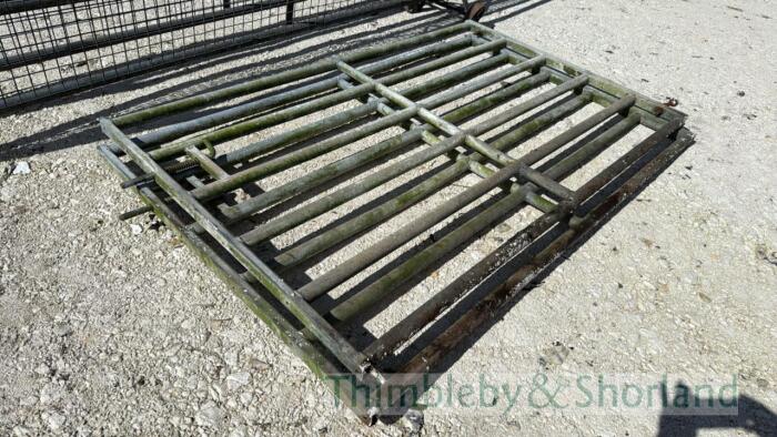 Pr 6&rsquo; h.d galvanised gates