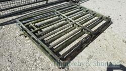 Pr 6&rsquo; h.d galvanised gates