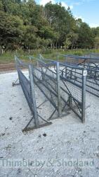3 x 12&rsquo; wheeled yard yates