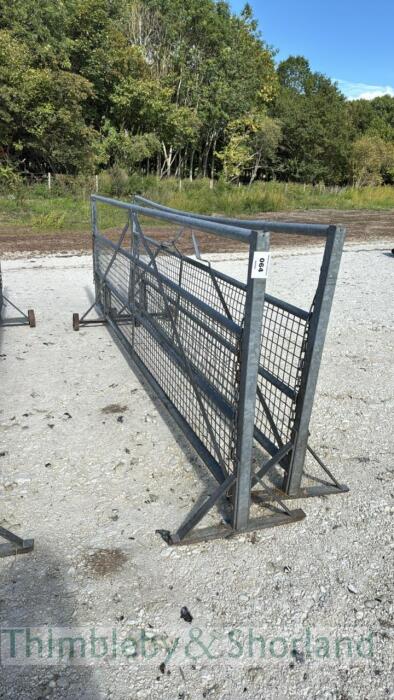 2 x 12&rsquo; wheeled yard yates