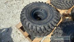 Set of 4 ATV wheels and tyres, AT25 x 13-9 (unused) - 4