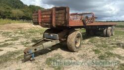 32ft bale trailer c/w dolly