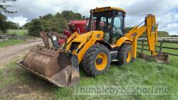 JCB 4CX Sitemaster Backhoe (2007) GN07 NDG, 1817 hours - with 4in1 bucket, forks and 4 buckets - 23