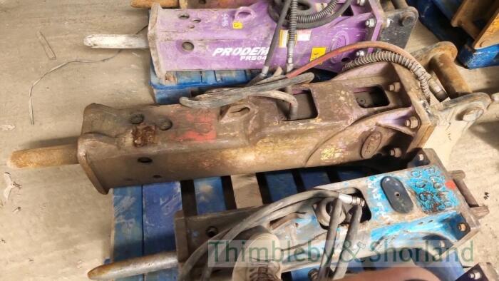 Prodem PRB 050 hydraulic breaker