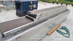 4 Youngman crawling boards (1 x 4.8m & 3 x 3.6m)