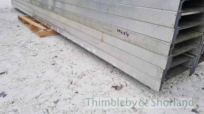 4 Youngman 5.4m crawling boards
