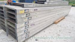 4 Youngman 5.4m crawling boards