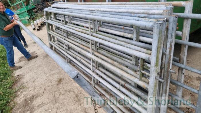 3.5m galvanised L.D. gate