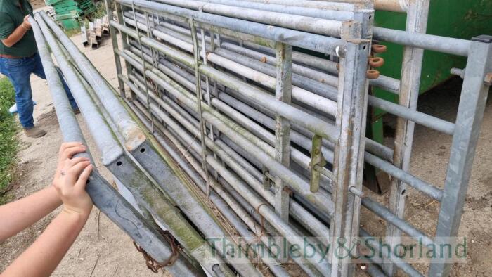 3.5m galvanised L.D. gate