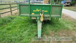 AW Engineering 35ft twinaxle bale trailer (2016) Please note - This lot will be retained until 1st October 2025. - 2