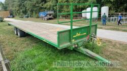 AW Engineering 35ft twinaxle bale trailer (2016) Please note - This lot will be retained until 1st October 2025. - 3
