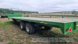 AW Engineering 35ft twinaxle bale trailer (2016) Please note - This lot will be retained until 1st October 2025. - 9