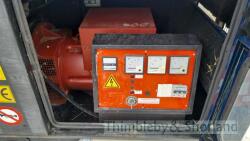 Scorpion DP222 22kva silent generator. Used on viewing day to run the tea wagon - 2