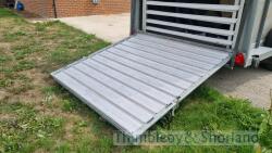 Ifor Williams TA51093 triaxle livestock trailer, 14'x6' (2012) - 6