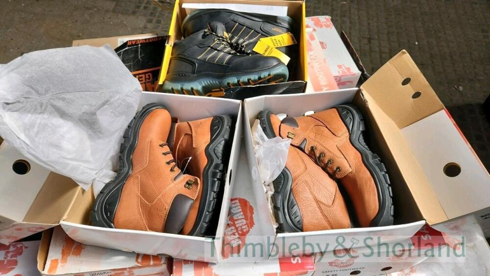 Pallet of Work Boots