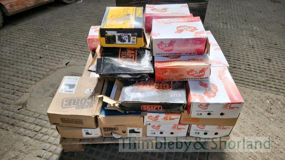 Pallet of Work Boots