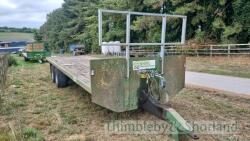 Staines 28' twinaxle bale trailer - 3