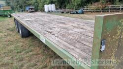 Staines 28' twinaxle bale trailer - 4