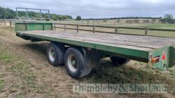 Staines 28' twinaxle bale trailer - 9