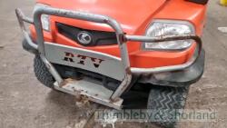 Kubota RTV900 4x4 all terrain vehicle. Hours and year unknown - 2