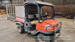 Kubota RTV900 4x4 all terrain vehicle. Hours and year unknown - 3