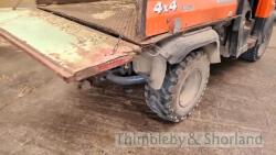 Kubota RTV900 4x4 all terrain vehicle. Hours and year unknown - 8