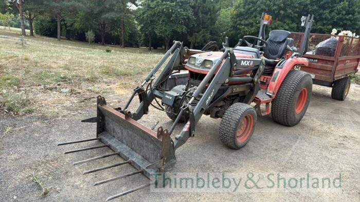 Kubota STV 36 Compact Tractor 1526 rec. hours - with fitted MX25C Loader