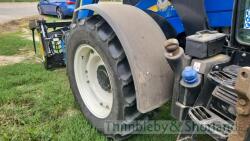 New Holland TS120 Tractor with 750TL foreloader (2020) RX20 CWT, 1354 hours, 40k box. Electro Command. Front tyres 440/60 R28 & rear tyres 540/65 R38. - 11