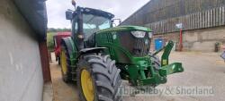 John Deere 6190R Tractor (2012) 5917 hours, front linkage - 4