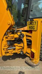 JCB 4CX Sitemaster Backhoe (2007) GN07 NDG, 1817 hours - with 4in1 bucket, forks and 4 buckets - 6