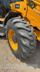 JCB 4CX Sitemaster Backhoe (2007) GN07 NDG, 1817 hours - with 4in1 bucket, forks and 4 buckets - 8