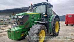 John Deere 6190R Tractor (2014) HV14 AUT, 3855 hours