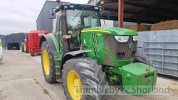 John Deere 6190R Tractor (2014) HV14 AUT, 3855 hours - 4