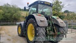 John Deere 6190R Tractor (2014) HV14 AUT, 3855 hours - 10