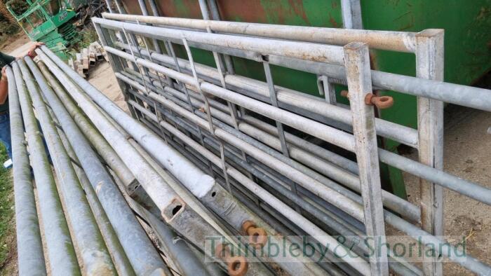 3.5m galvanised L.D. gate