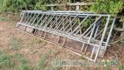 4 x 5.8m cattle feed barriers
