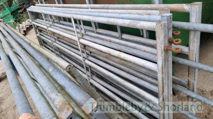 3.5m galvanised L.D. gate
